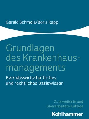cover image of Grundlagen des Krankenhausmanagements